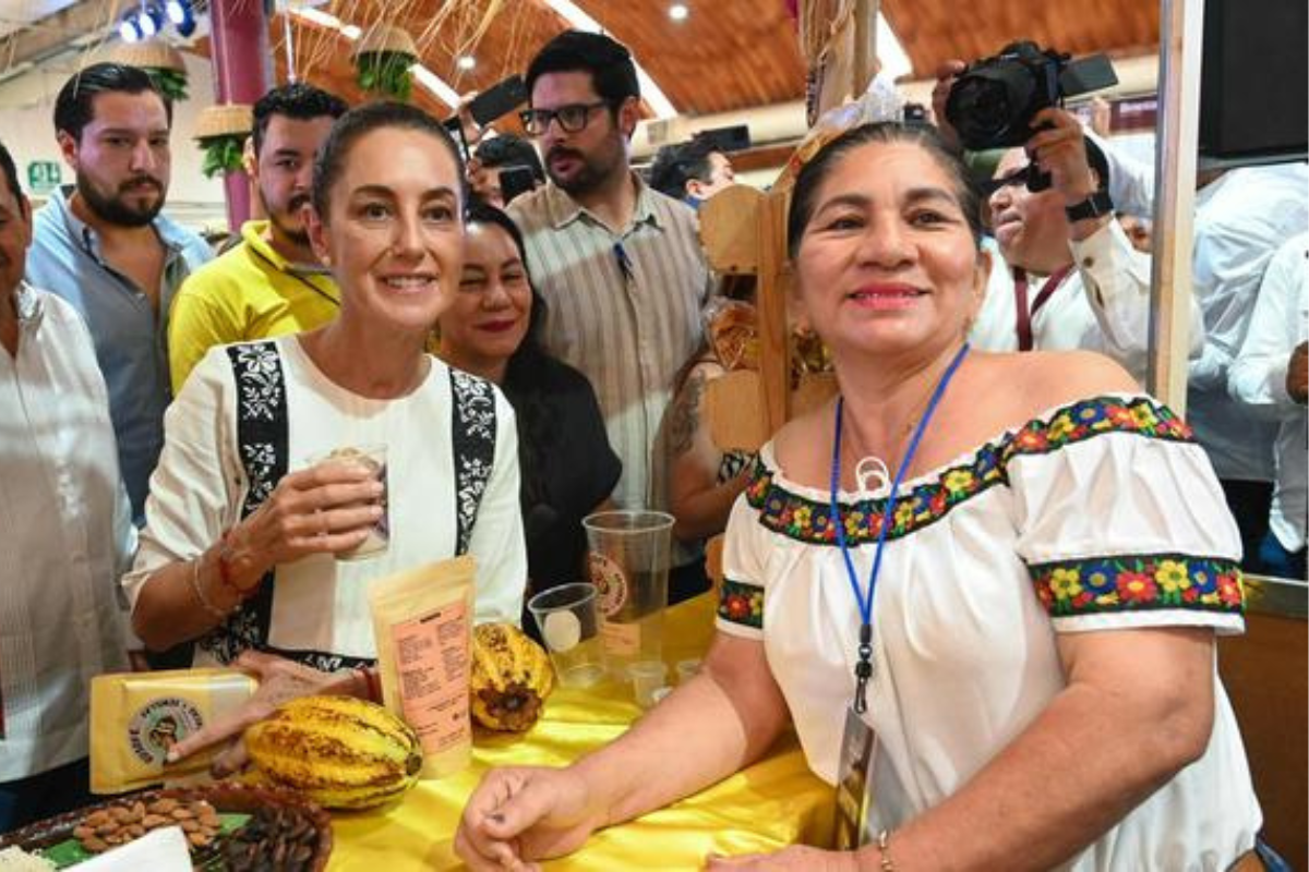 Sheinbaum anuncia planta de Chocolate Bienestar en Tabasco