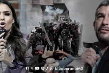 Morena acusa a alcaldías PAN de orquestar violencia en marcha 15N