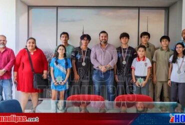 Estudiantes de Tamaulipas ganan oro en Olimpiada de Ciencia y Tecnología