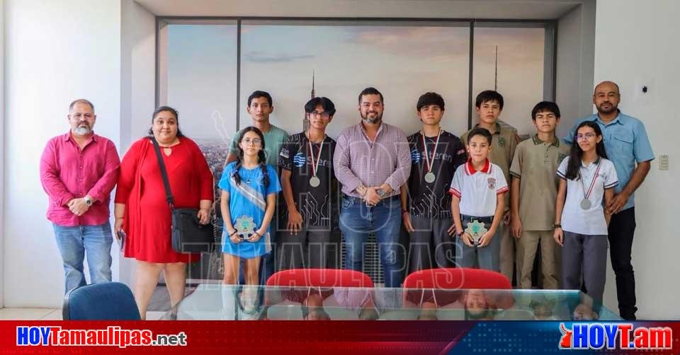 Estudiantes de Tamaulipas ganan oro en Olimpiada de Ciencia y Tecnología