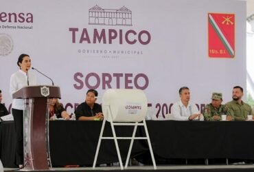 Sorteo del Servicio Militar Nacional reúne a 1,098 jóvenes en Tampico