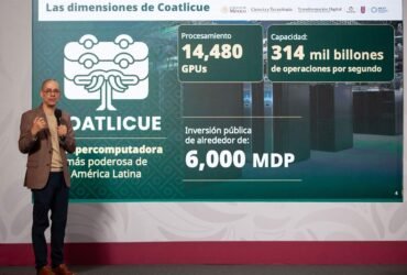 México anuncia Coatlicue, su supercomputadora más potente y pública
