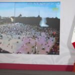 Sheinbaum condena violencia y baja participación joven en marcha