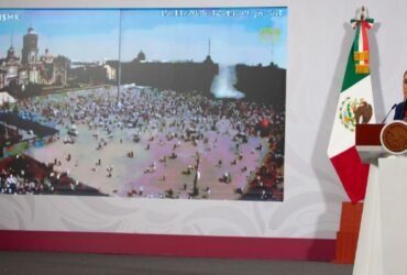 Sheinbaum condena violencia y baja participación joven en marcha