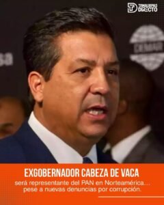 Mientras el PAN lo promueve, Cabeza de Vaca 