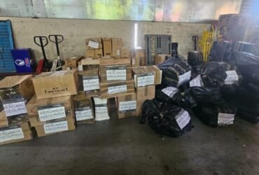 Aseguran 400 mil cigarrillos ilegales en Central de Abasto CDMX