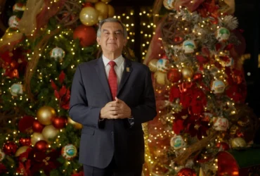 Américo Villarreal llama a unidad y paz en mensaje navideño