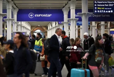 Eurostar suspende trenes Londres-París por falla en canal de la Mancha