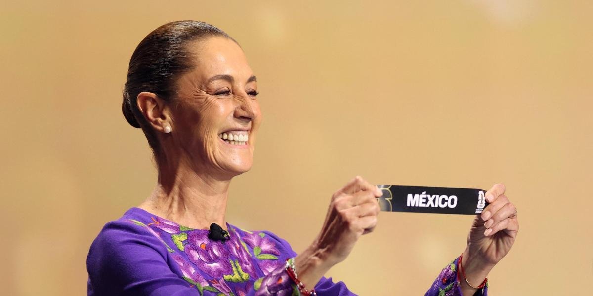 Sheinbaum resalta legado de México como sede del Mundial 2026