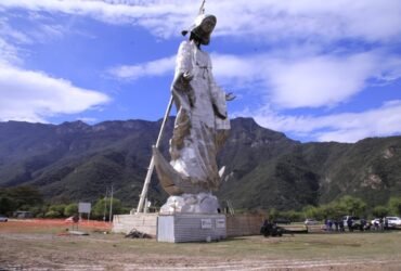 Inaugurarán escultura monumental de la Virgen en El Chorrito