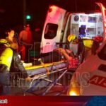 Dos lesionados y un detenido por choque por alcohol en Ciudad Victoria