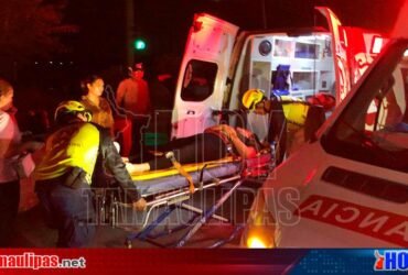 Dos lesionados y un detenido por choque por alcohol en Ciudad Victoria