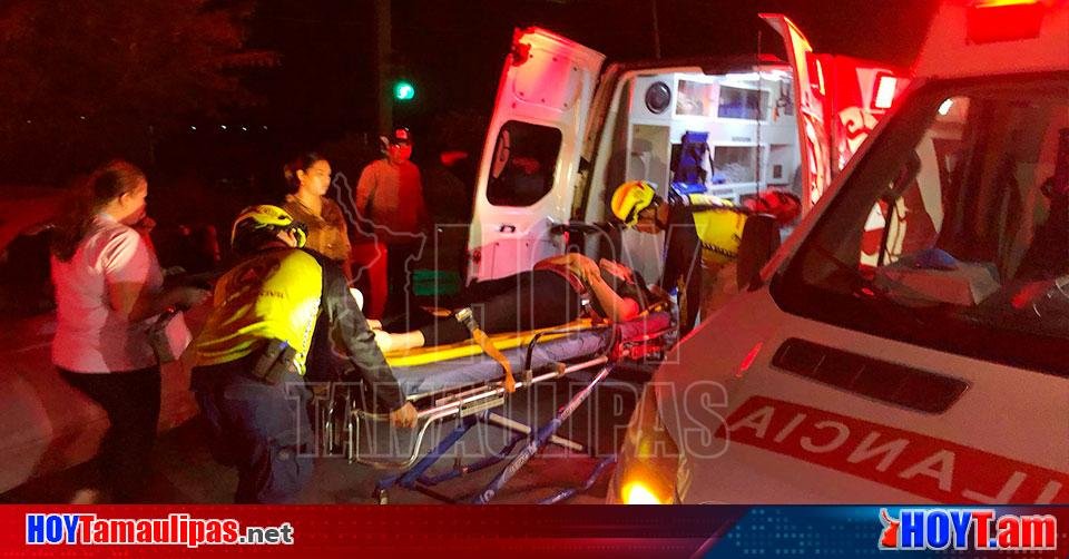 Dos lesionados y un detenido por choque por alcohol en Ciudad Victoria