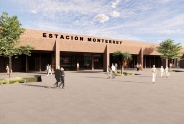 Revelan diseño de estación Monterrey del Tren del Norte