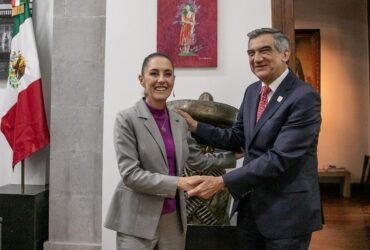 Gobernador de Tamaulipas refrenda respaldo a la Presidenta Claudia Sheinbaum y a la estrategia nacional de seguridad
