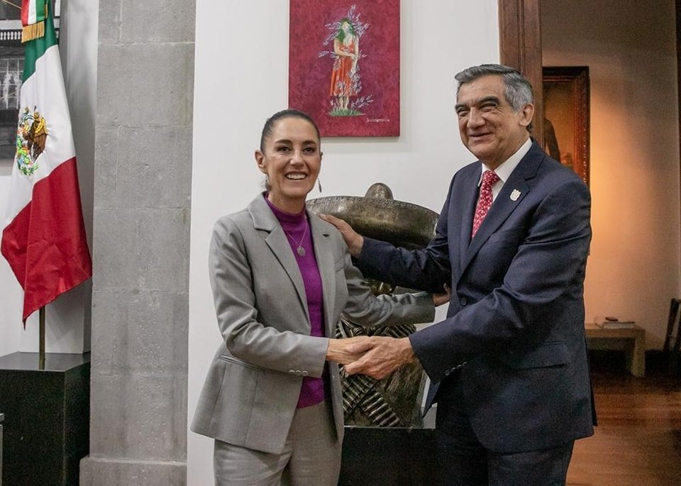 Gobernador de Tamaulipas refrenda respaldo a la Presidenta Claudia Sheinbaum y a la estrategia nacional de seguridad