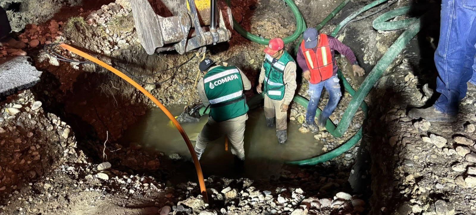 Conagua estima restablecer el suministro de agua en Ciudad Victoria, Tamaulipas, en un plazo aproximado de 36 horas