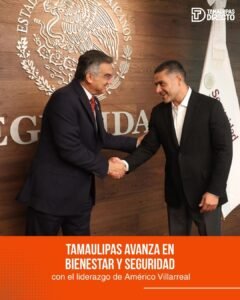 Tamaulipas consolida avances sociales y de seguridad en 2025 bajo el enfoque de Humanismo Mexicano