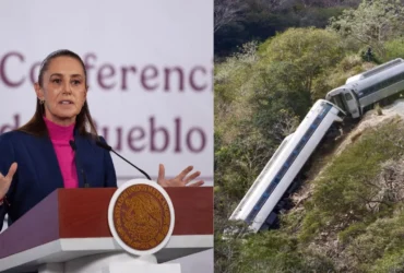 Sheinbaum urge a FGR agilizar pesquisa por accidente del Tren Interoceánico