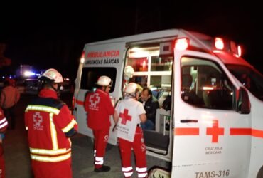 Tres heridos tras choque en la carretera Victoria-Monterrey