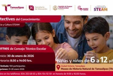 Tamaulipas impulsa STEAM con jornada educativa infantil en Ciudad Victoria