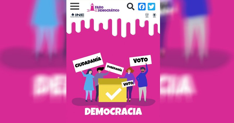 INE lanza juegos digitales para educación cívica en Tamaulipas