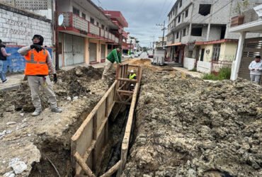 COMAPA Sur moderniza red de drenaje en colonia Vergel, Tampico