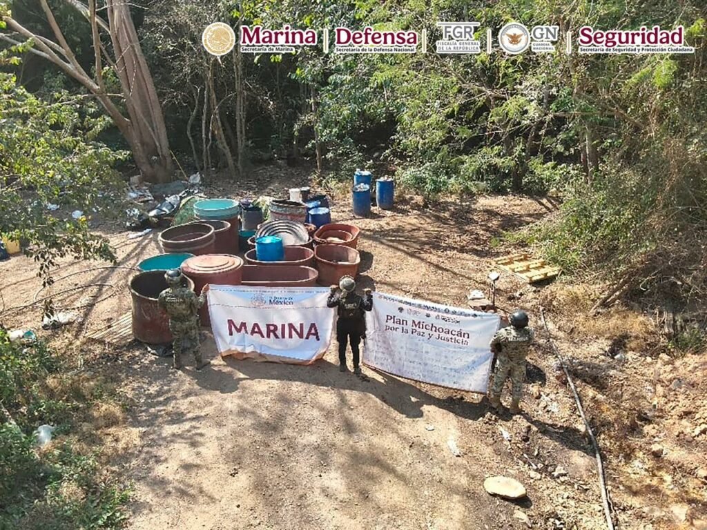 Desmantelan laboratorios de drogas en Durango, Sinaloa y Michoacán