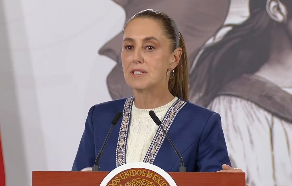 Sheinbaum rechaza acusaciones de Trump sobre control de cárteles