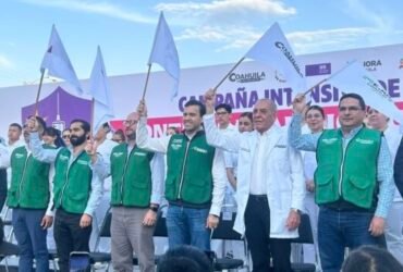 Coahuila inicia vacunación masiva contra sarampión en menores