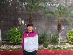 Yeray Becerra gana dos campeonatos nacionales de atletismo DGETI