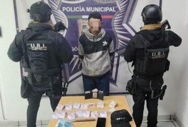Detienen en Gómez Palacio a presunto asaltante de tienda Oxxo