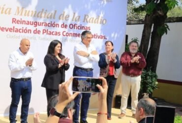 Américo Villarreal inaugura Sistema Estatal de Radio y TV ético