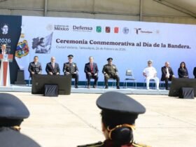 Américo Villarreal refuerza unidad en Día de la Bandera Tamaulipas