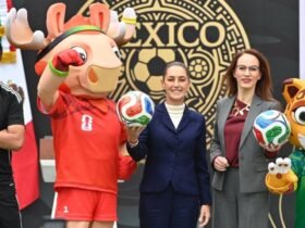 Sheinbaum inaugura el primer Mundialito Social de fútbol femenil