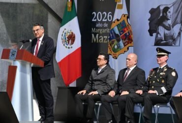 Eduardo Gattás y autoridades conmemoran el Día de la Bandera en Victoria