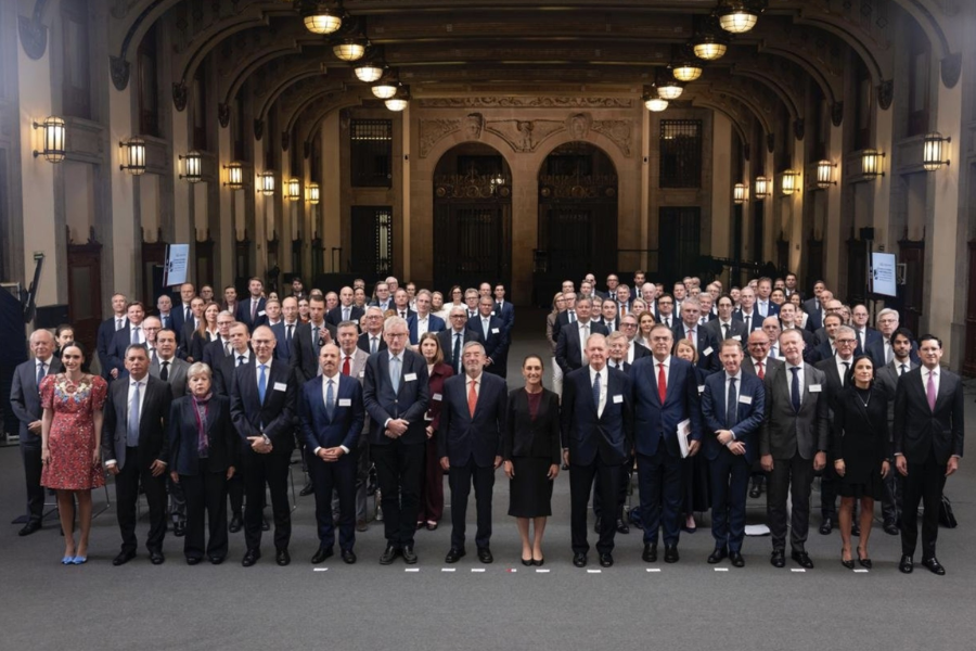 Sheinbaum recibe a empresas nórdicas para impulsar inversión en México