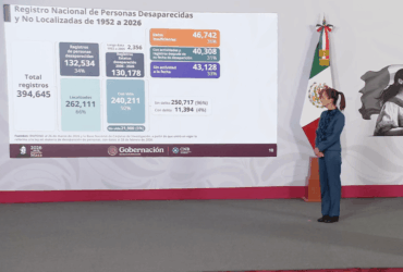 Gobierno reclasifica 130 mil casos de desaparecidos desde 2006