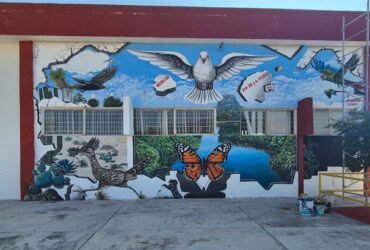 CIJ Ciudad Victoria inaugura mural que celebra biodiversidad local