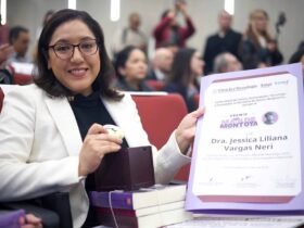 Jessica Liliana Vargas recibe Premio Mujeres en Ciencia 2025 UNAM