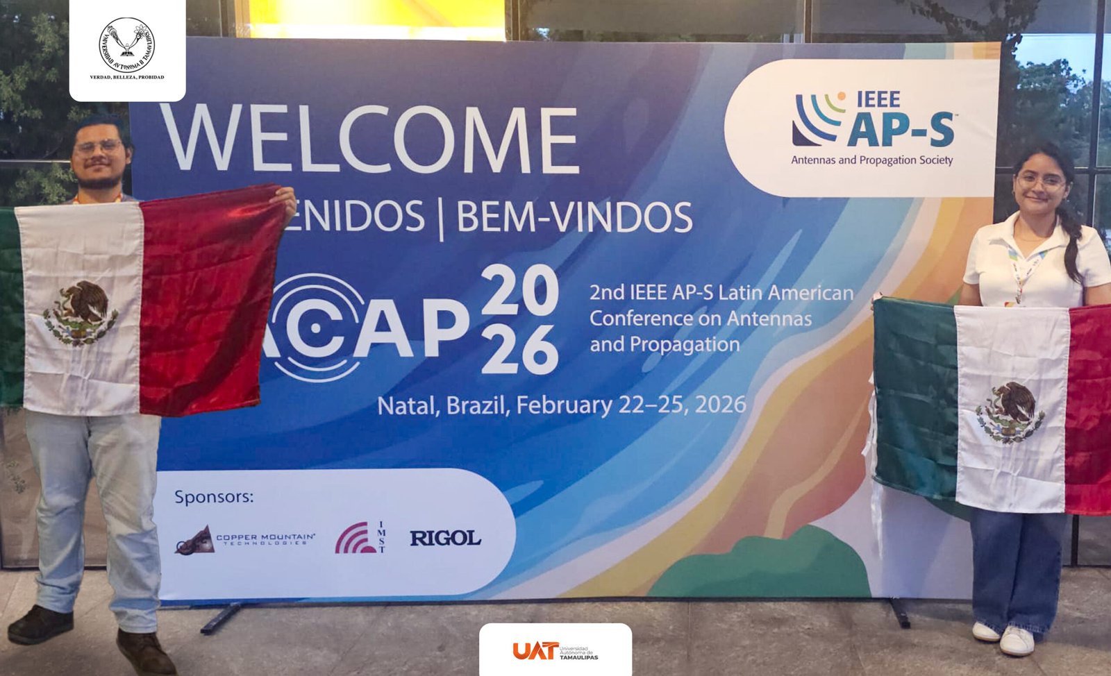 Estudiantes de la UAT destacan en Brasil con innovaciones tecnológicas