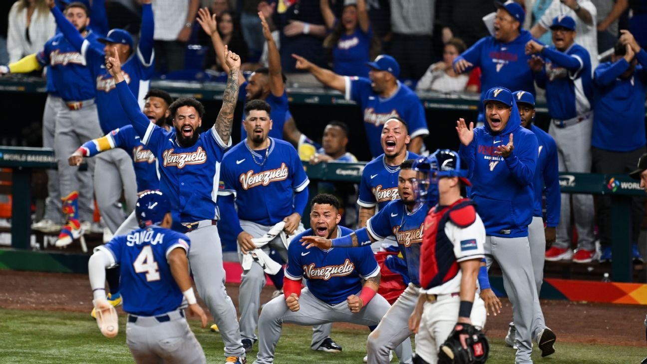 Venezuela vence a EE UU y gana su primer Clásico Mundial 2026
