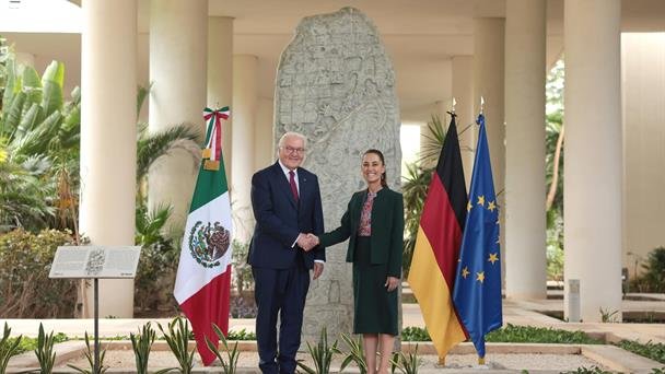 Sheinbaum y Steinmeier impulsan tratado México-UE y orden global