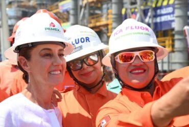 Coquizadora de Salina Cruz alcanza 76% de avance: Sheinbaum