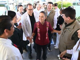 Sheinbaum supervisa obras y anuncia nuevos proyectos en Sinaloa y BCS