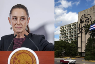 Sheinbaum reafirma apoyo de México a Cuba ante embargo de EE UU