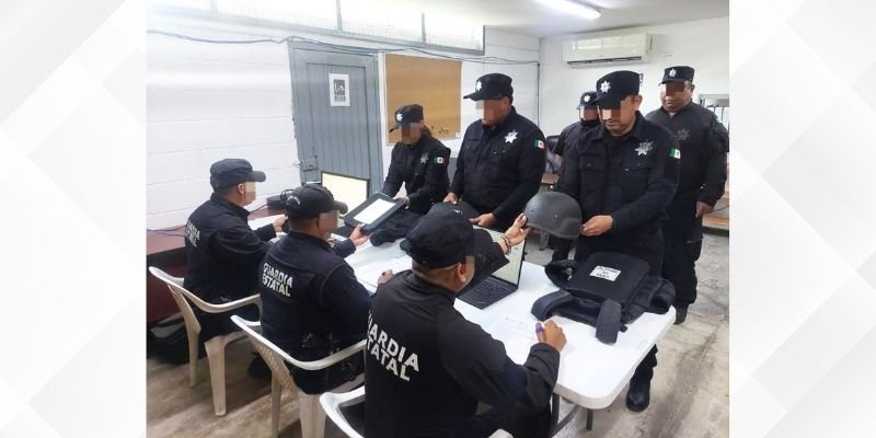 SSPT refuerza a Guardia Estatal con equipo táctico en Tamaulipas