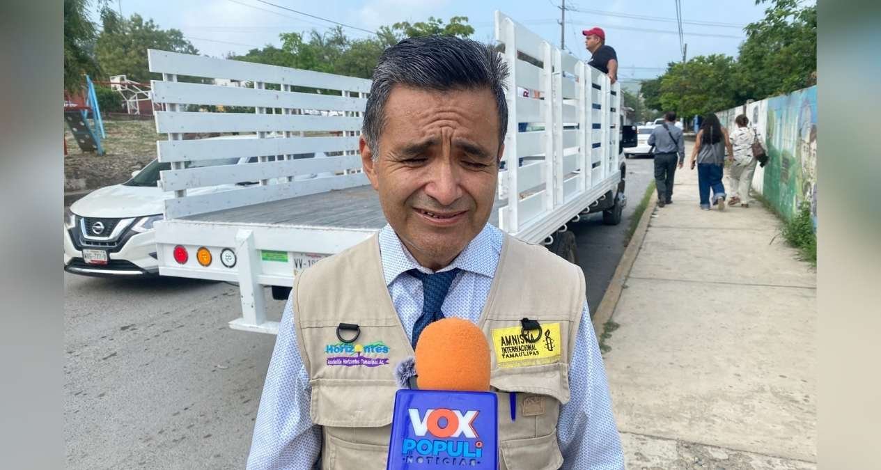 Gobernador de Tamaulipas atiende demandas en colonia San Marcos