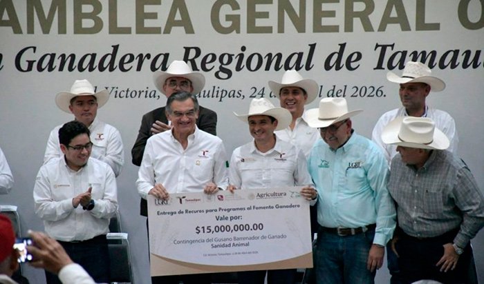 Tamaulipas destina $15 millones para frenar gusano barrenador