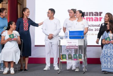 Semana Nacional de Vacunación se extiende en México hasta mayo